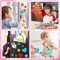 Colorful Glitter Foam Sticker, 300Pcs Stars Heart Shapes Glitter Self Adhesive Foam Stickers for Kids Party Favors Toddler DIY Crafts Supplies Home Decorations